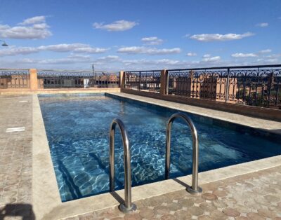 Top appart à gueliz avec piscine rooftop