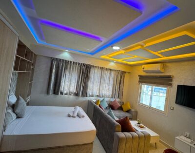 Studio Luxe en Bord de Mer – Proche TGV Tanger, Vue Mer